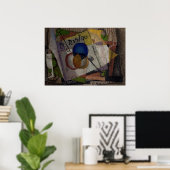 Rivera’s "El Rastro" Kunstposter Poster (Heimbüro)