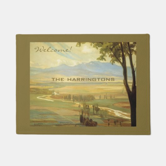 Riveras "Avila Morning"-Hausmatte Fußmatte (Vorderseite)