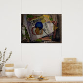 Riveras Kunstposter "El Rastro" Poster (Küche)