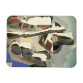 Riveras Magnet "Landschaft im zapatistischen Stil" (Horizontal)