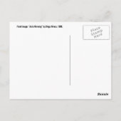 Riveras Postkarte "Avila Morning" (Rückseite)