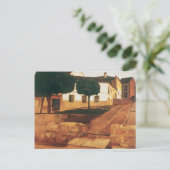 Riveras Postkarte "Straße in Avila" (Stehend Vorderseite)