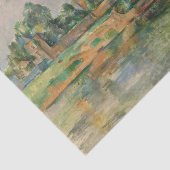 Riverbank von Cezanne Tissue Paper Seidenpapier (Ausschnitt)