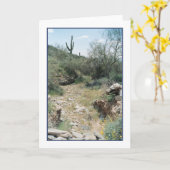 Riverbed Remembrane Grußkarte Karte (Gelbe Blume)