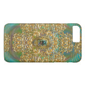 Riverbend Elegant Monogram Featherweight Case-Mate iPhone Hülle (Rückseite (Horizontal))