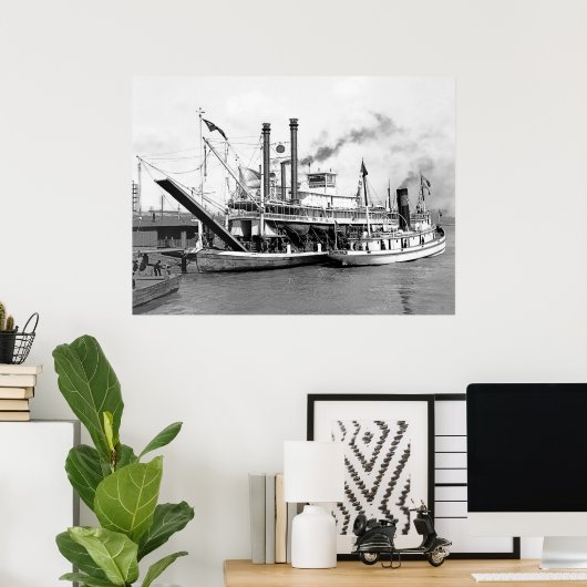 Riverboat Imperial Poster (Heimbüro)