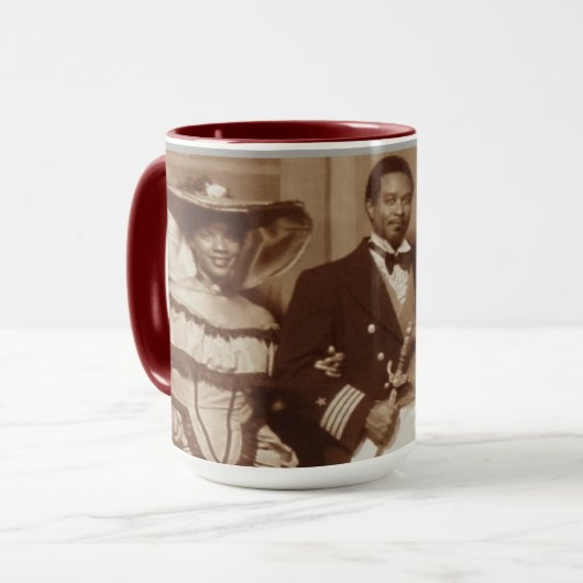 Riverboat-Kapitän Mug Tasse (Vorderseite Links)