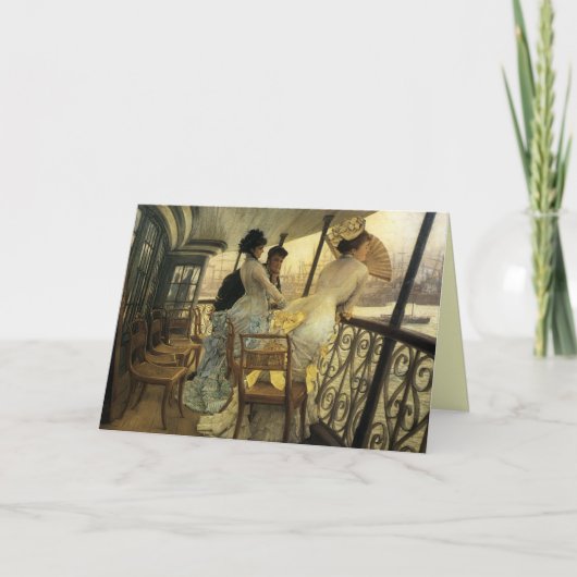 Riverboat-Kreuzfahrt-Gruß-Karte Karte (Vorderseite)