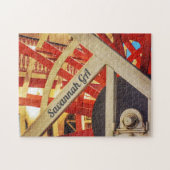 Riverboat Paddle Wheel Savannah Georgia Foto Puzzle (Horizontal)