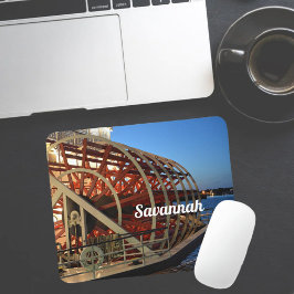 Riverboat Paddle Wheel Savannah Georgia Mousepad