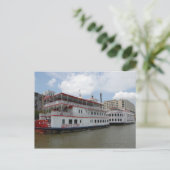 Riverboats Postkarte (Stehend Vorderseite)