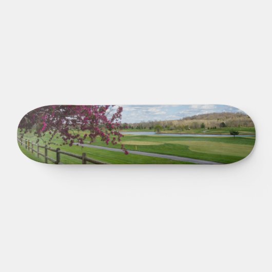 Rivercut in der Frühjahrskateboard Skateboard (Horizontal)