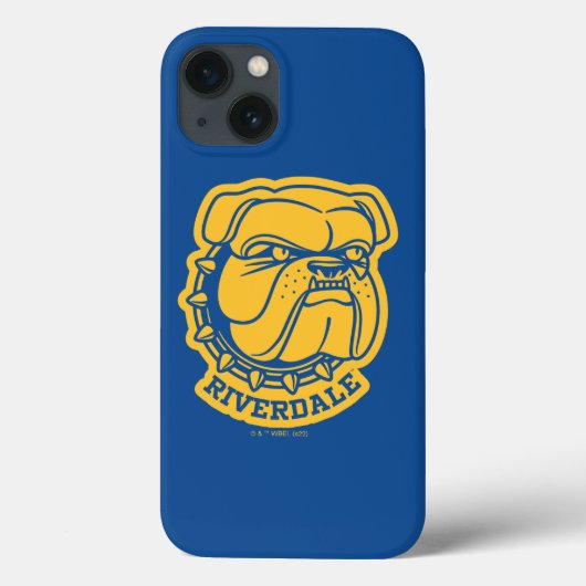 Riverdale Bulldog Head Case-Mate iPhone Hülle (Rückseite)