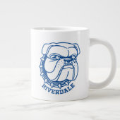 Riverdale Bulldog Head Jumbo-Tasse (Rechts)