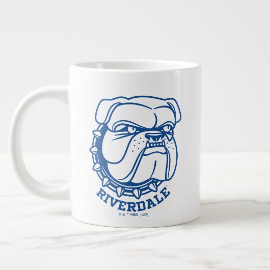 Riverdale Bulldog Head Jumbo-Tasse (Links)