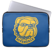 Riverdale Bulldog Head Laptopschutzhülle (Vorderseite)