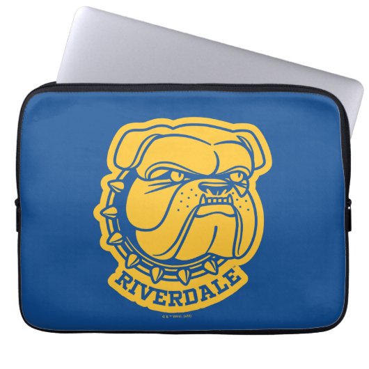 Riverdale Bulldog Head Laptopschutzhülle (Vorderseite)