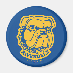 Riverdale Bulldog Head Magnet