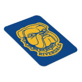 Riverdale Bulldog Head Magnet (Rechte Seite)
