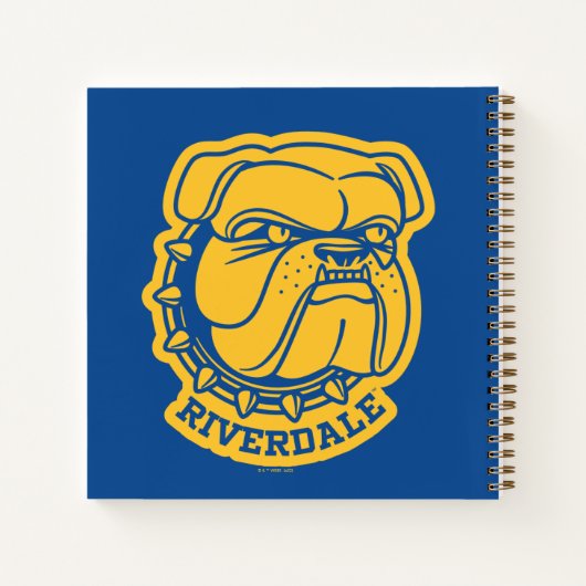 Riverdale Bulldog Head Notizblock (Rückseite)