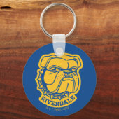Riverdale Bulldog Head Schlüsselanhänger (Vorderseite)