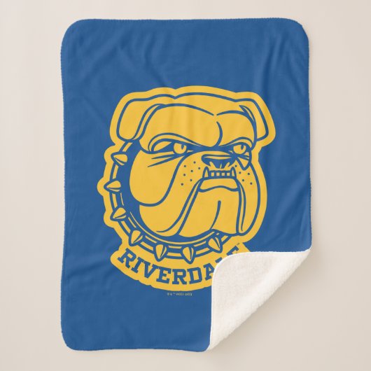 Riverdale Bulldog Head Sherpadecke (Vorderseite)