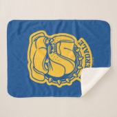 Riverdale Bulldog Head Sherpadecke (Vorderseite (Horizontal))