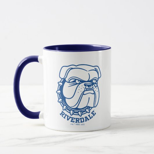 Riverdale Bulldog Head Tasse (Links)