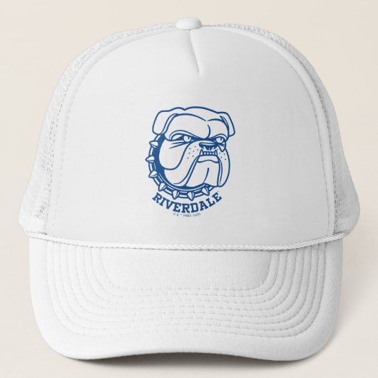 Riverdale Bulldog Head Truckerkappe (Vorderseite)