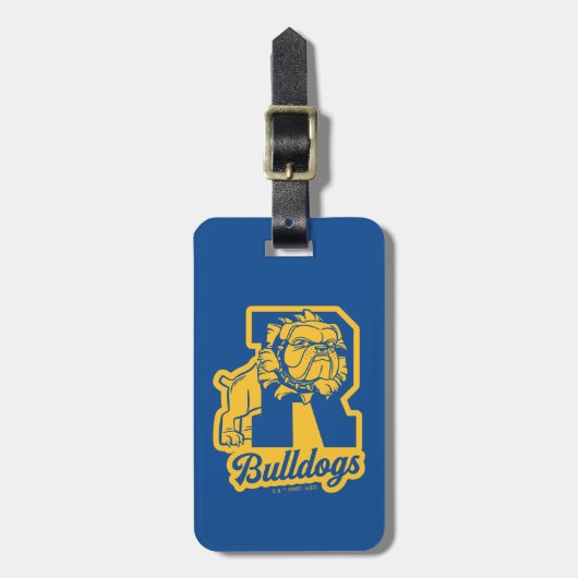 Riverdale Bulldogs Letterman Gepäckanhänger (Vorderseite vertikal)