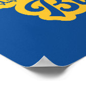 Riverdale Bulldogs Letterman Poster (Ecke)