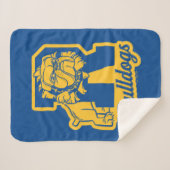 Riverdale Bulldogs Letterman Sherpadecke (Vorderseite (Horizontal))