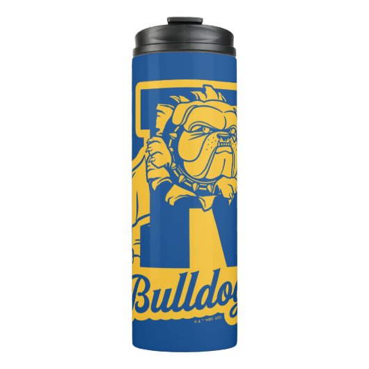 Riverdale Bulldogs Letterman Thermosbecher (Vorderseite)
