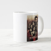 Riverdale Deer Skull Poster Jumbo-Tasse (Vorderseite Rechts)
