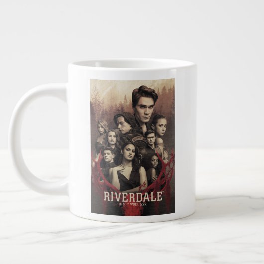 Riverdale Deer Skull Poster Jumbo-Tasse (Links)