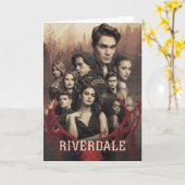 Riverdale Deer Skull Poster Karte (Gelbe Blume)