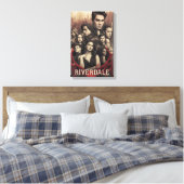 Riverdale Deer Skull Poster Leinwanddruck (Insitu (Schlafzimmer))