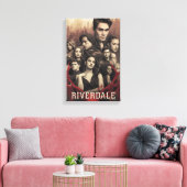 Riverdale Deer Skull Poster Leinwanddruck (Insitu (Wohnzimmer))