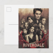 Riverdale Deer Skull Poster Postkarte (Vorne/Hinten)