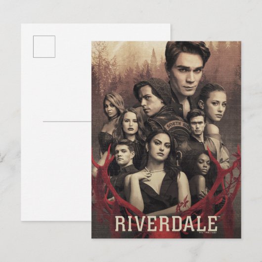 Riverdale Deer Skull Poster Postkarte (Vorne/Hinten)