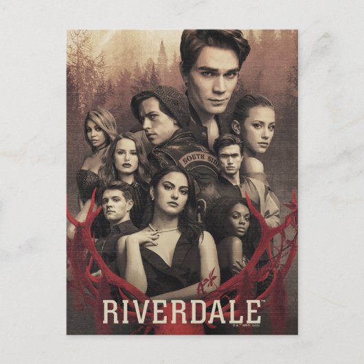 Riverdale Deer Skull Poster Postkarte (Vorderseite)