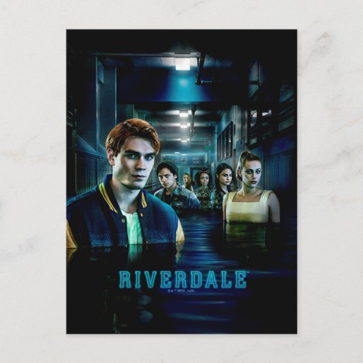 Riverdale Flooded Hallway Poster Postkarte (Vorderseite)