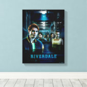 Riverdale Flooding Hallway Poster Leinwanddruck (Insitu (Holzboden))