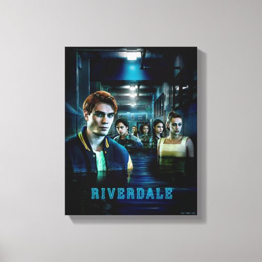 Riverdale Flooding Hallway Poster Leinwanddruck (Vorderseite)