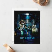 Riverdale Flooding Hallway Poster Mitteilungskarte (Vorderseite/Rückseite Beispiel)