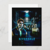 Riverdale Flooding Hallway Poster Mitteilungskarte (Vorne/Hinten)