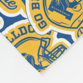 Riverdale Football und Cheer Pattern Fleecedecke (Ecke)