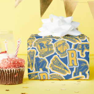 Riverdale Football und Cheer Pattern Geschenkpapier