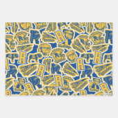 Riverdale Football und Cheer Pattern Geschenkpapier Set (Vorderseite)