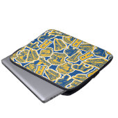 Riverdale Football und Cheer Pattern Laptopschutzhülle (Vorne Knopf)